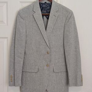 Jos. A. Bank Men's Grey Tailored Blazer 38R